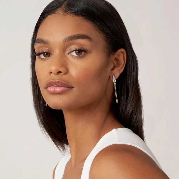 LAGOS Gold and Silver With Diamonds Earrings - Picture 2 of 4